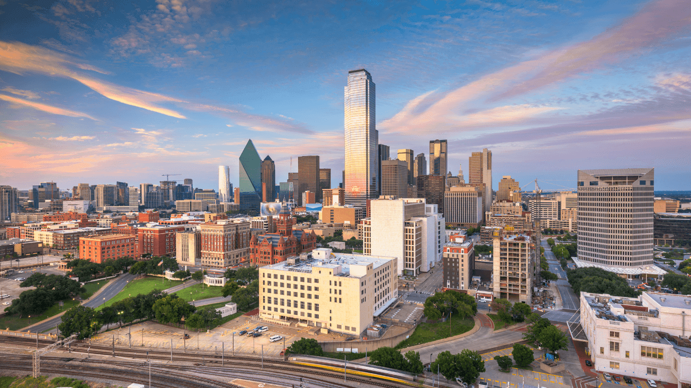 City view of Glenn Heights